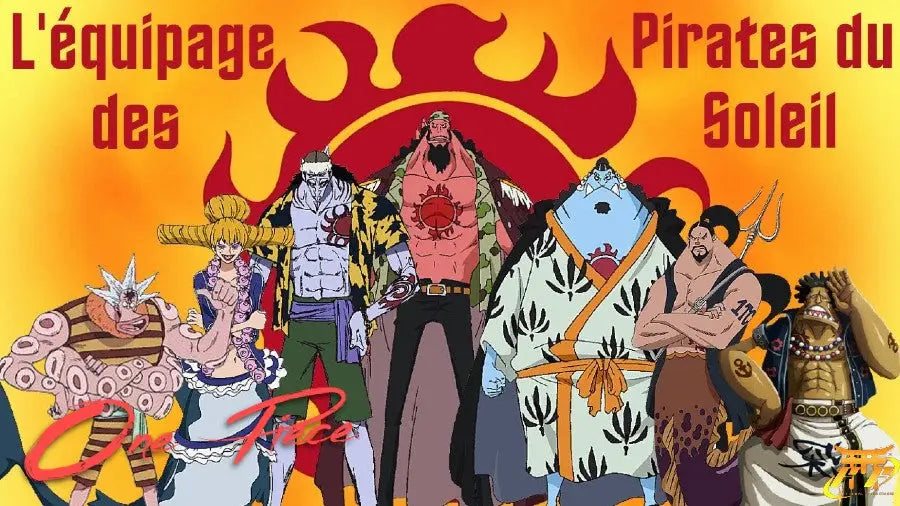 L'Équipage des Pirates du Soleil - One Piece – Figurine Manga France®