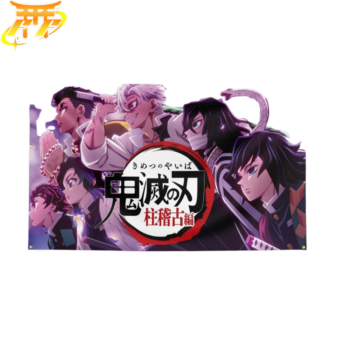 Drapeau "Arc De L’Entraînement Des Hashira" - Demon Slayer™