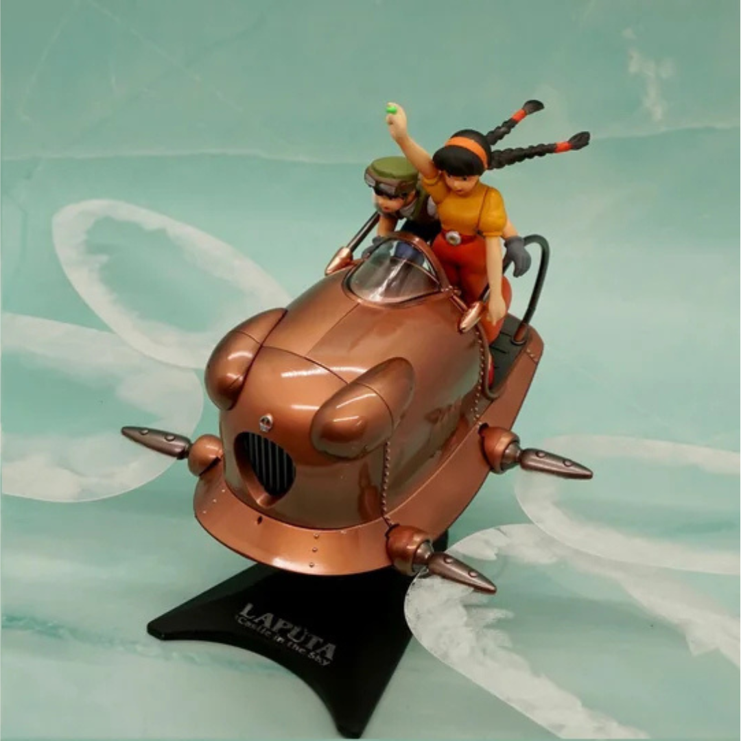 Figurine Pazu & Sheeta – Le Château Dans Le Ciel™