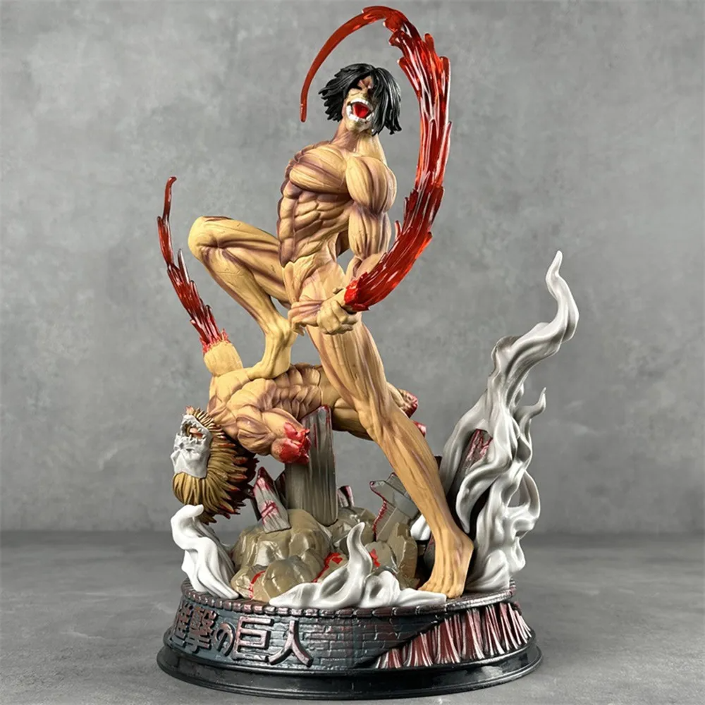 Figurine Titan Assaillant vs Titan Mâchoire - Attaque des Titans™