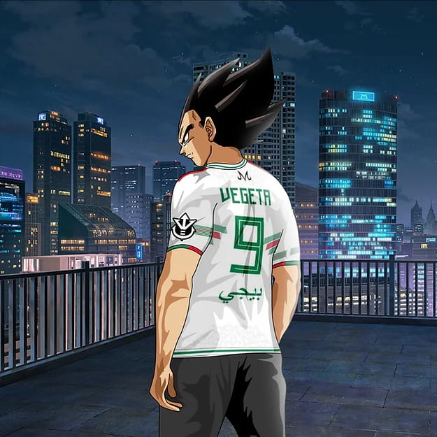 Maillot de Foot Végéta Algérie - Dragon Ball Z™