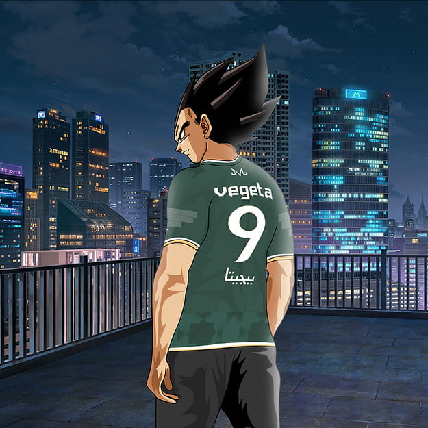 Maillot de Foot Végéta DZ - Dragon Ball Z™