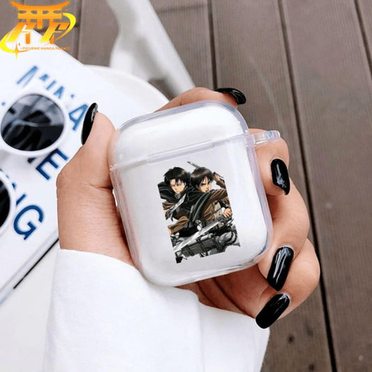 Coque Airpods Eren et Livaï - Attaque des Titans™ - Figurine Manga France : N°1 des ventes de figurine en ligne