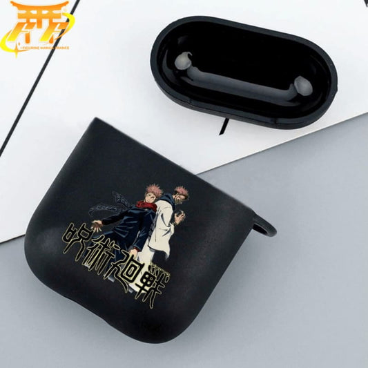 coque-airpods-yuji-itadori-sukuna-ryomen-jujutsu-kaisen-black-demon-hands