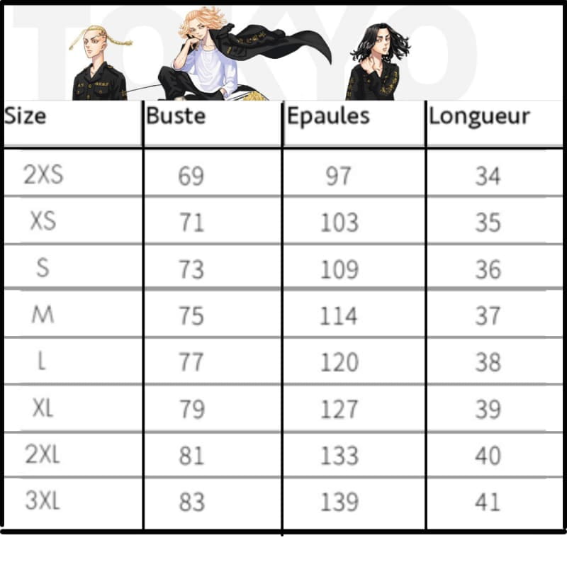 Cosplay Kimono Draken - Tokyo Revengers™