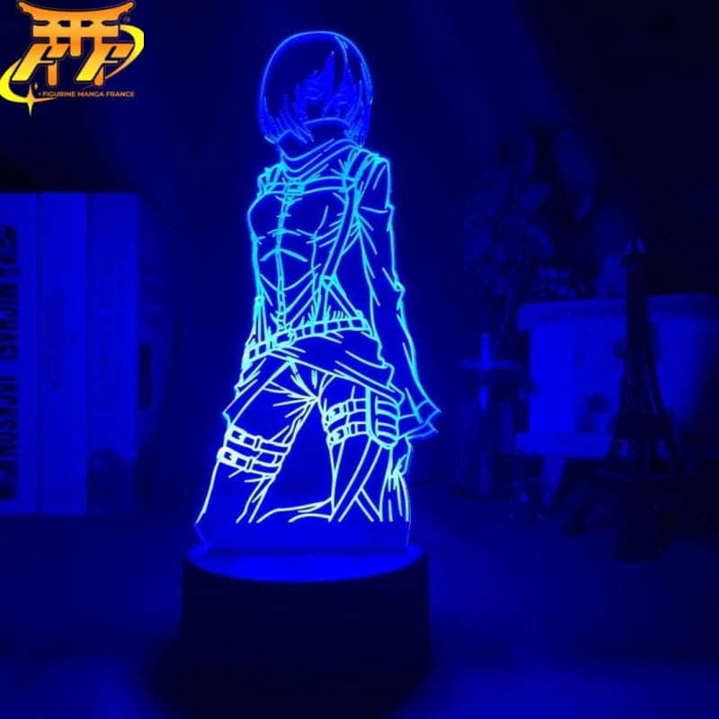 Lampe LED Mikasa Ackerman - Attaque des Titans™ - Figurine Manga France