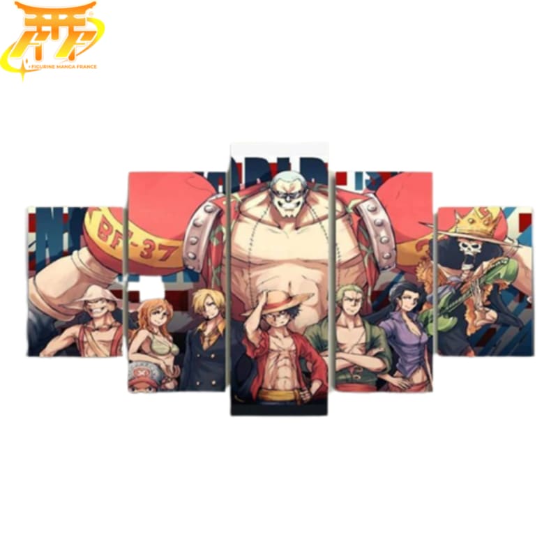 Tableau One Piece Équipage de Luffy | One Piece Shop