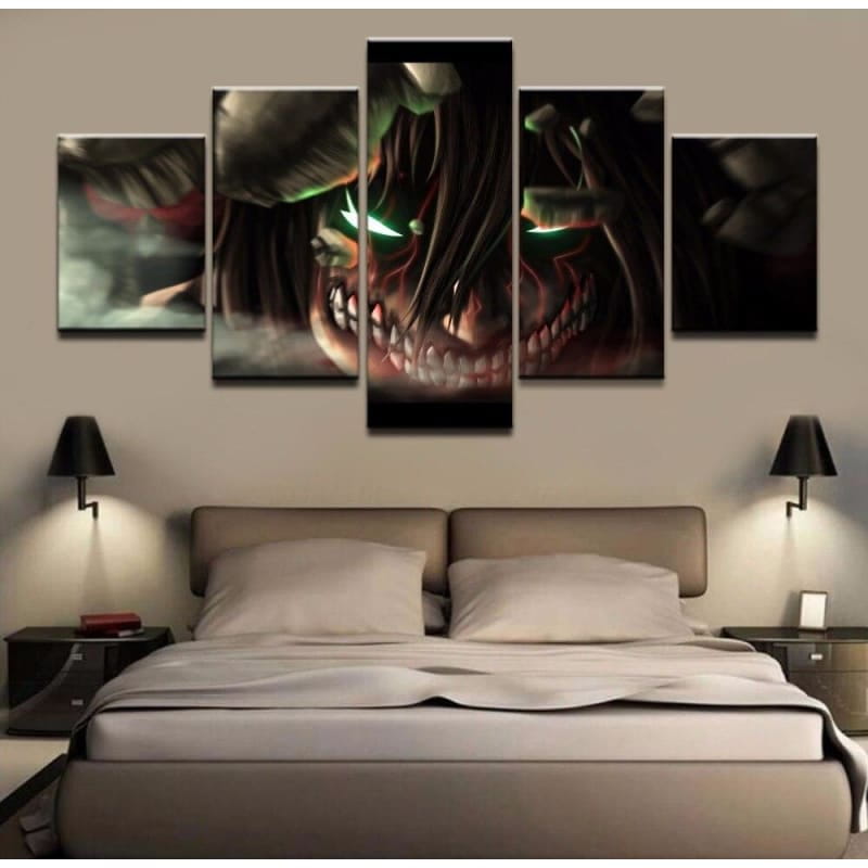 Tableau Titan Assaillant - Attaque des titans