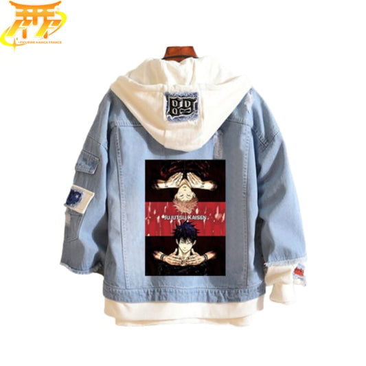 Veste en jean Megumi X Yuji - Jujutsu Kaisen™ - Figurine Manga France