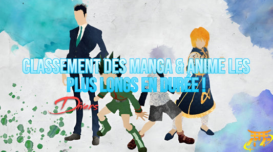 Classement des Manga & Anime les plus longs en durée !