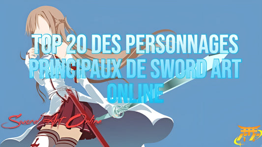 Top 20 des personnages principaux de Sword Art Online