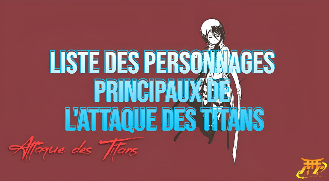 Liste des personnages principaux de L'Attaque des Titans