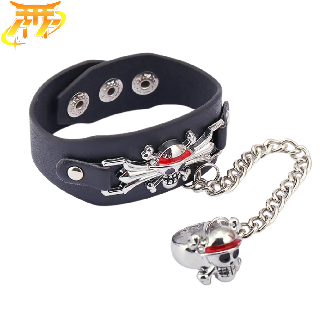 Bracelet + Bague "Jolly Roger Luffy" – One Piece™