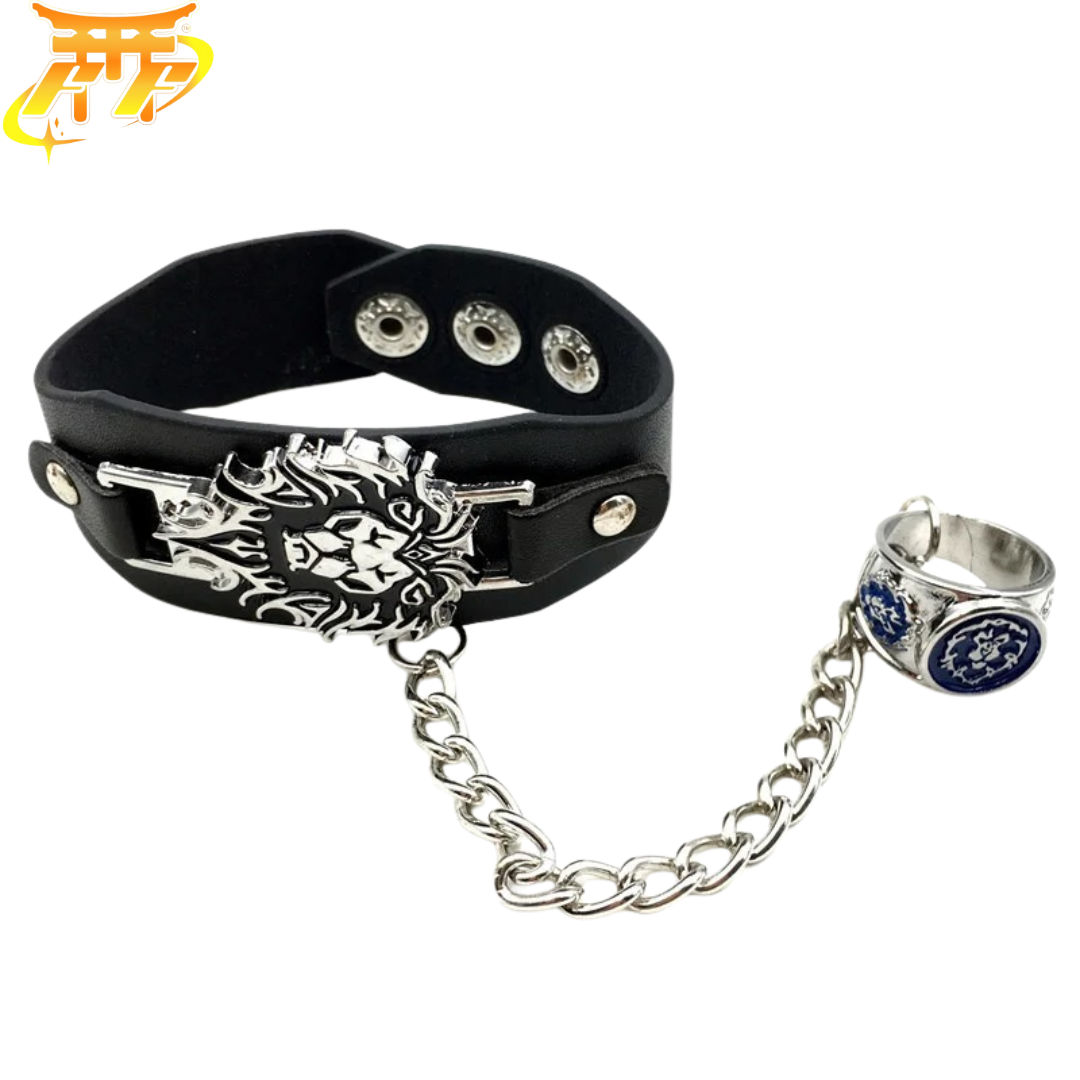 Bracelet + Bague "Symbole De L’Alliance" – World of Warcraft™
