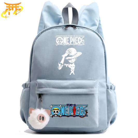 Cartable Luffy Bleu Claire - One Piece™