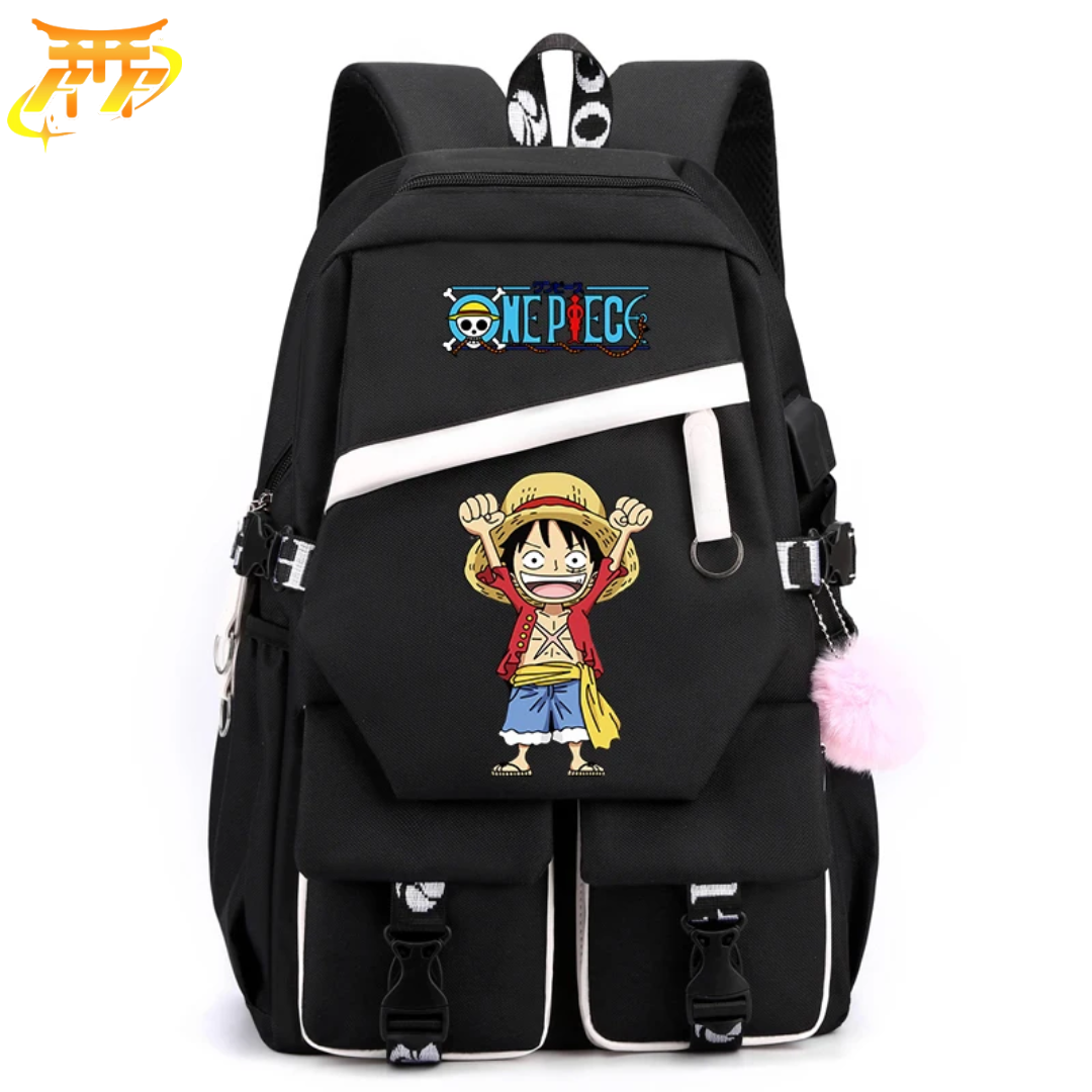 Cartable Luffy Noir - One Piece™