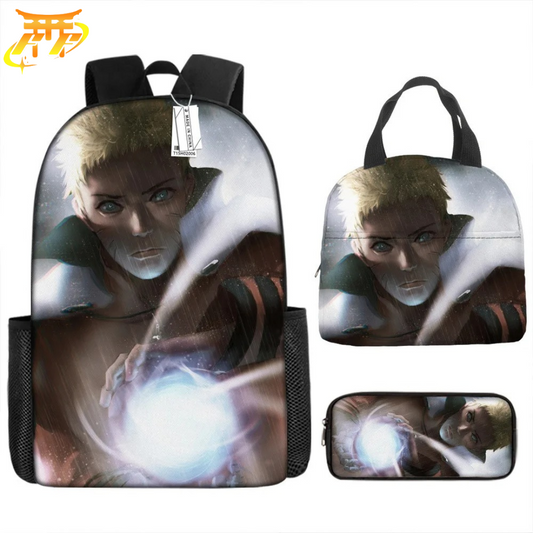 Cartable avec Trousse et Sacoche Naruto Hokage - Naruto Shippuden™