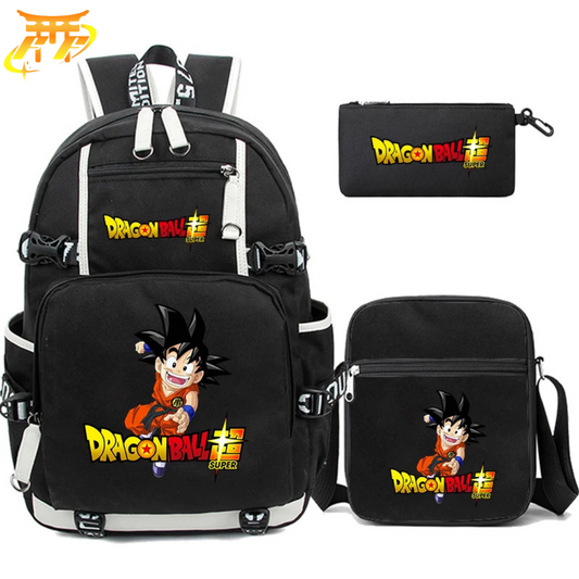 Cartable avec Trousse et Sacoche Goku DBS - Dragon Ball Z™