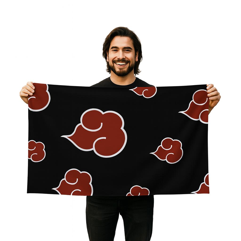 Drapeau Akatsuki "Nuages Rouges" – Naruto™