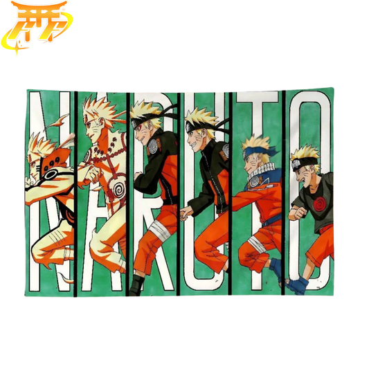 Drapeau Naruto "Course À Travers Les Âges" – Naruto™