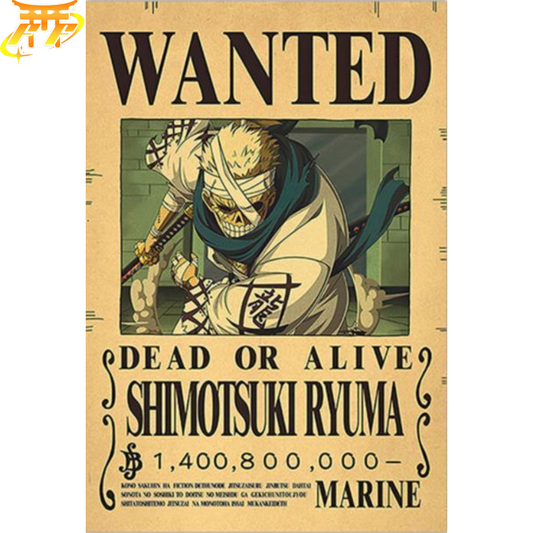 poster-wanted-ryuma-one-piece™