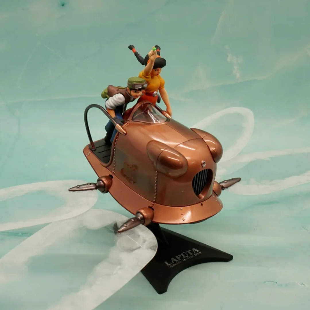 Figurine Pazu & Sheeta – Le Château Dans Le Ciel™