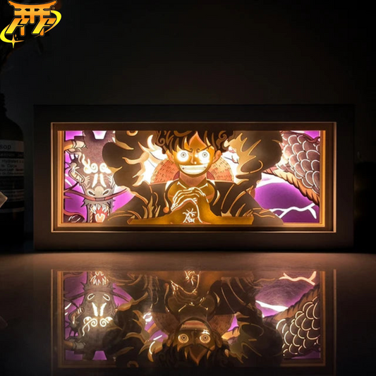 Lampe 3D Nika vs Kaido - One Piece™