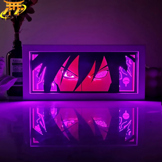 Lampe 3D Sasuke Uchiha Rinnegan - Naruto™