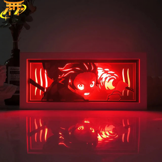 Lampe 3D Tanjiro "Danse du Dieu du Feu" - Demon Slayer™