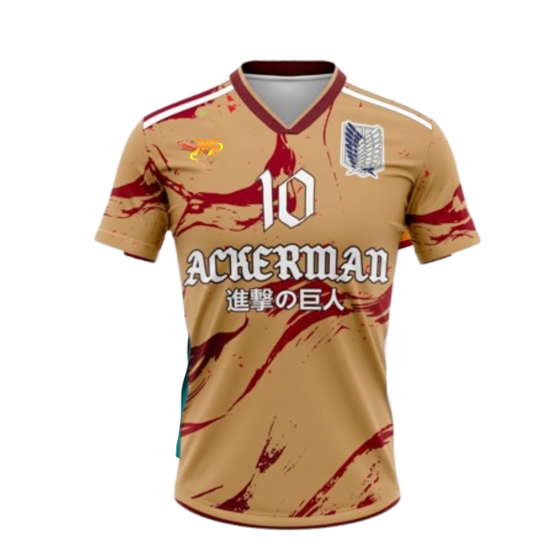 Maillot De Foot Mikasa - Attaque Des Titans™