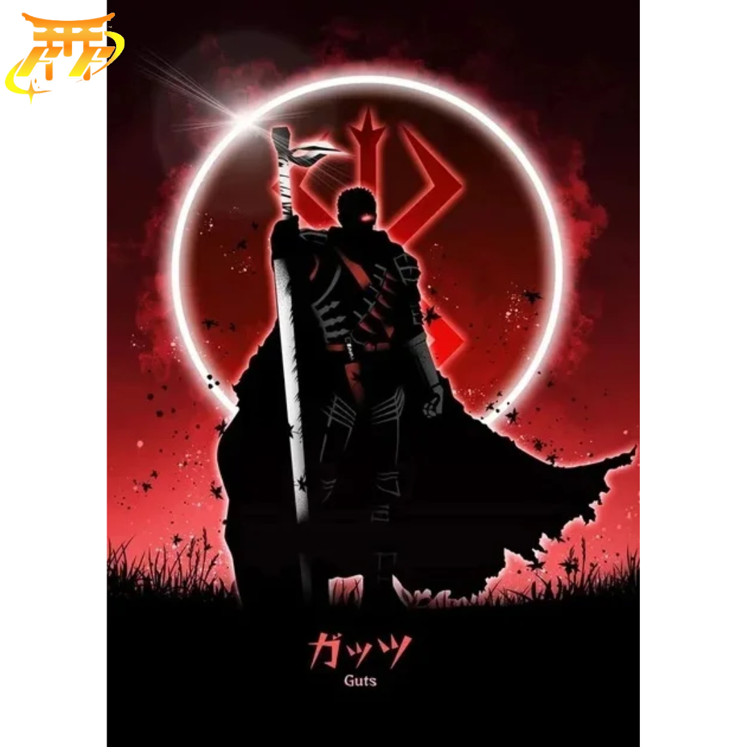 Poster Guts "La Marque du Sacrifice" - Berserk™