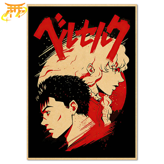 Poster Guts et Griffith - Berserk™