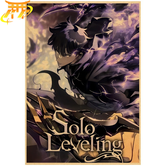 Poster Sung Jinwoo "Pouvoir Du Monarque" – Solo Leveling™