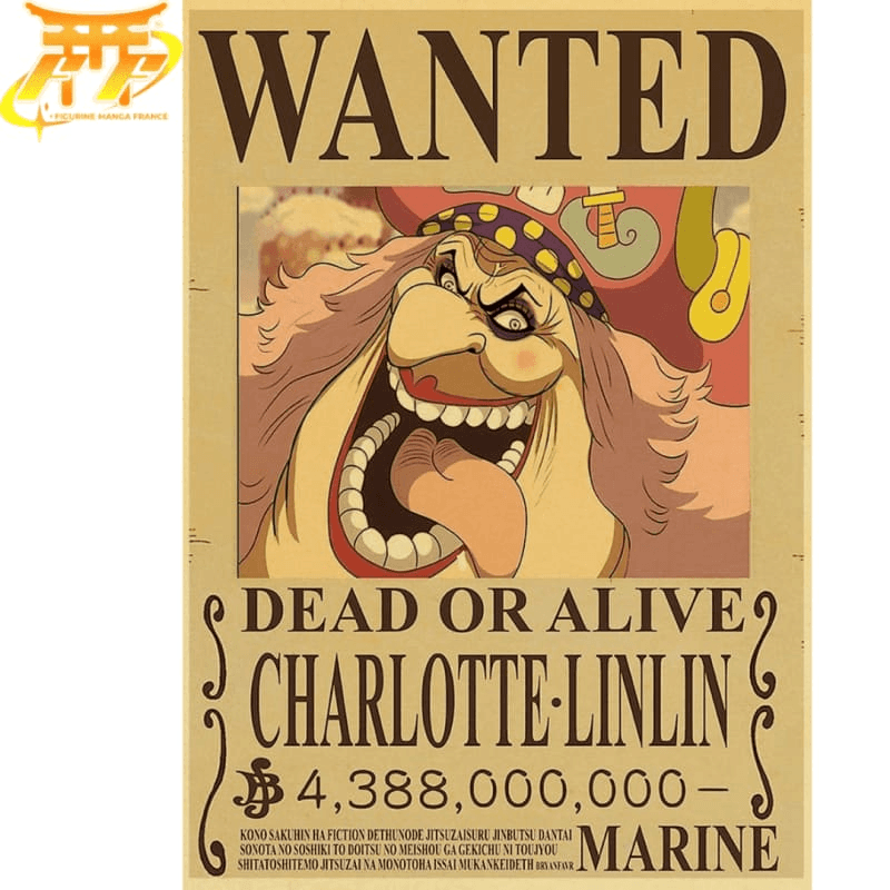 Poster Wanted Big MOM - One Piece™