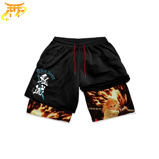 Short Rengoku Souffle de la Flamme - Demon Slayer™