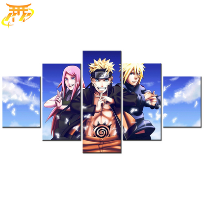 Tableau Famille Uzumaki - Naruto Shippuden™