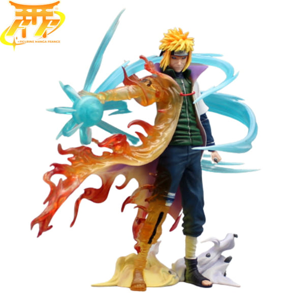Figurine / Buste Minato Namikaze (Naruto) En Mode Chakra Du Kyubi - PVC Neuf
