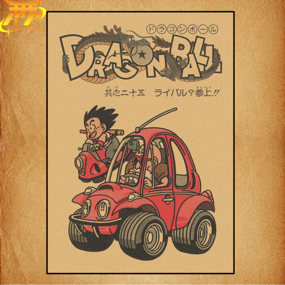 poster-goku-car-dragon-ball-z™