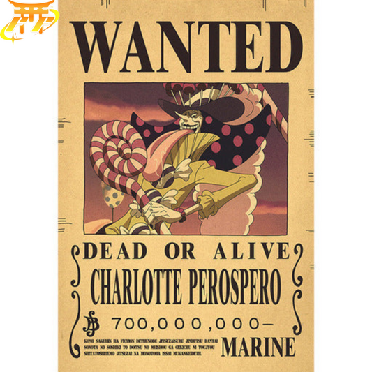 poster-wanted-perospero-one-piece™