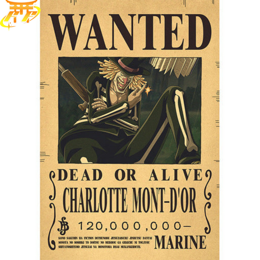 poster-wanted-mont-dor-one-piece™