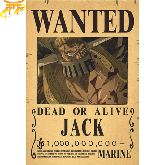 poster-wanted-jack-one-piece™