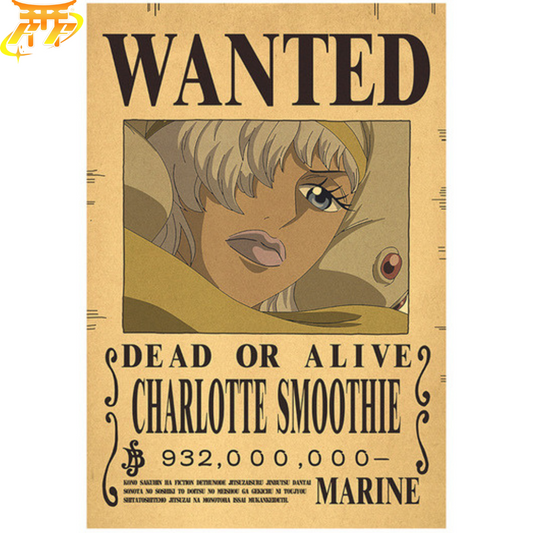 poster-wanted-smoothie-one-piece™
