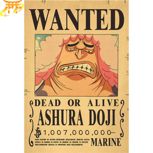 poster-wanted-ashura-one-piece™