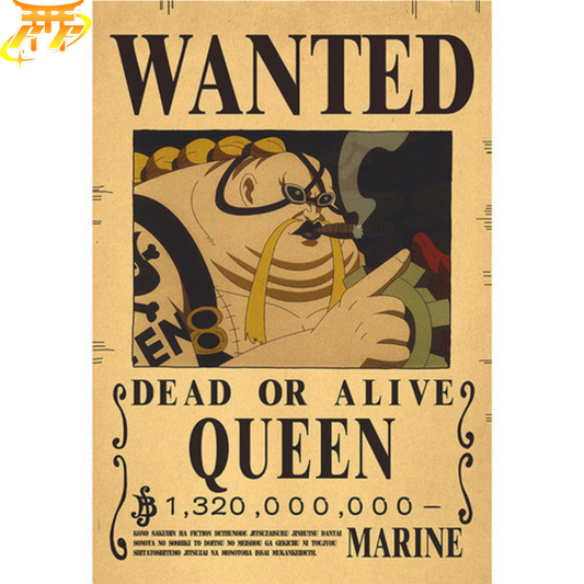 poster-wanted-queen-one-piece™