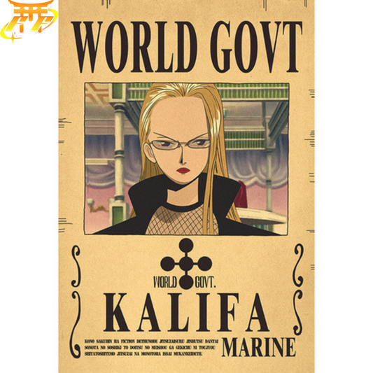 poster-wanted-kalifa-one-piece™