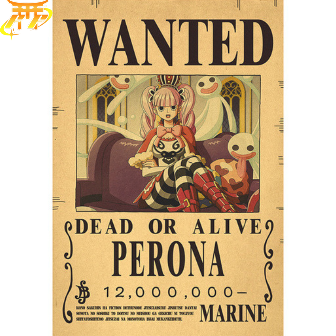 poster-wanted-perona-one-piece™