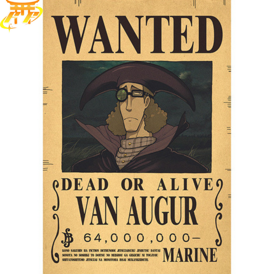 poster-wanted-van-augur-one-piece™