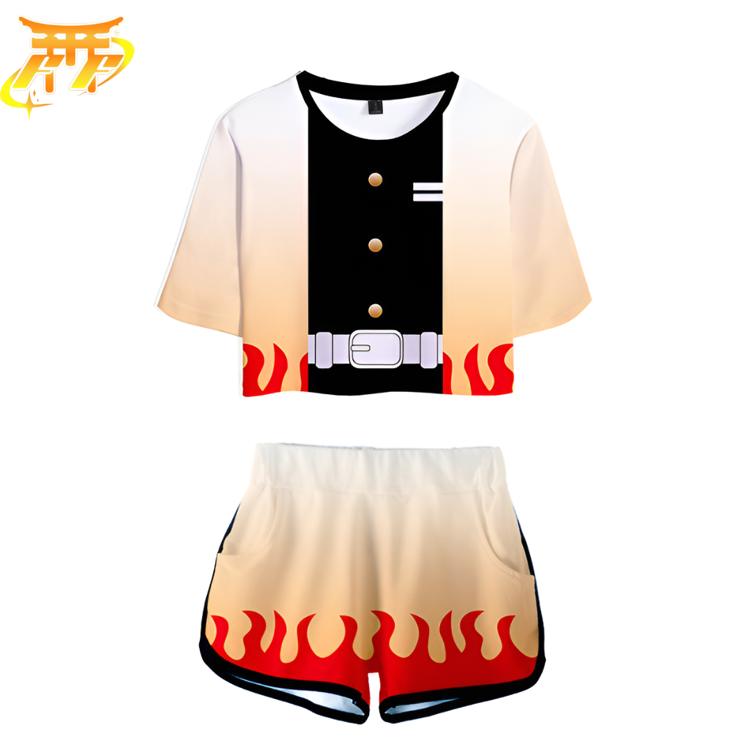 Pyjama Femme Rengoku Kyojuro- Demon Slayer™