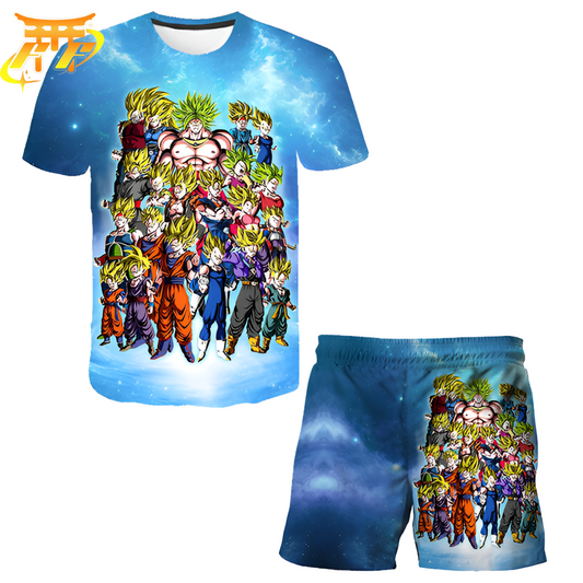 Pyjama Short Super Saiyajins - Dragon Ball Z™