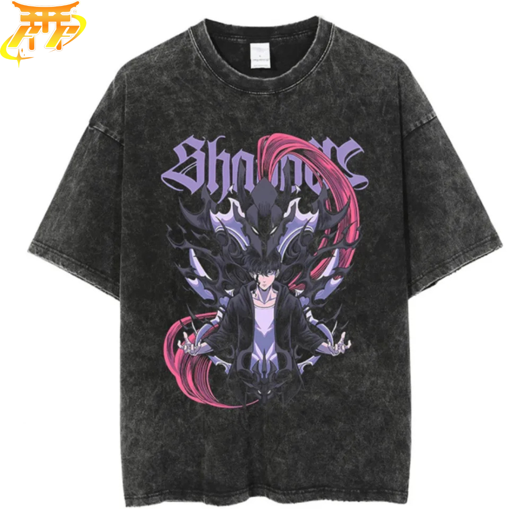 T-Shirt Oversize Igris x Sung "Serviteur de l'Ombre" - Solo Leveling™
